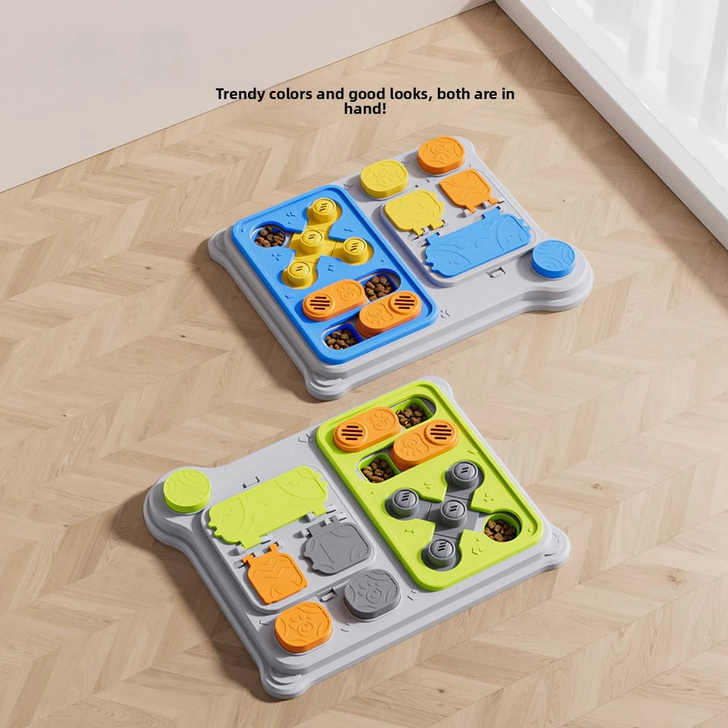 Dog Brain Training Toy & Food Dispenser: Interactive puzzle feeder for small and medium dogs, brand new item.