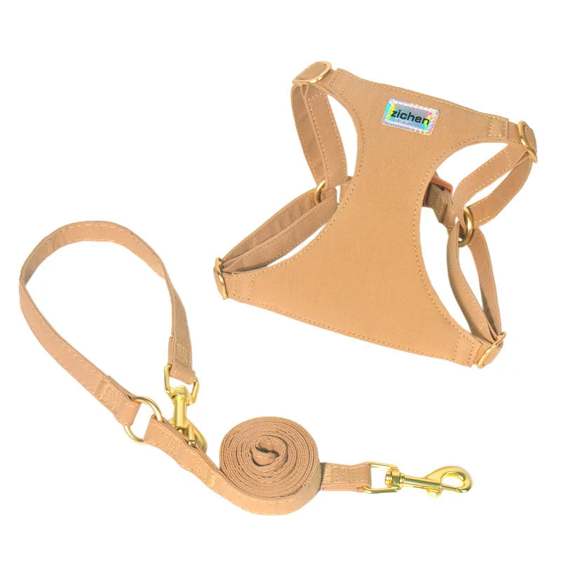 No Pull Dog Harness-Lightweight, Soft Adjustable Small Harness and Multifunction Leash Set for Puppy Small and Medium-Sized Dog