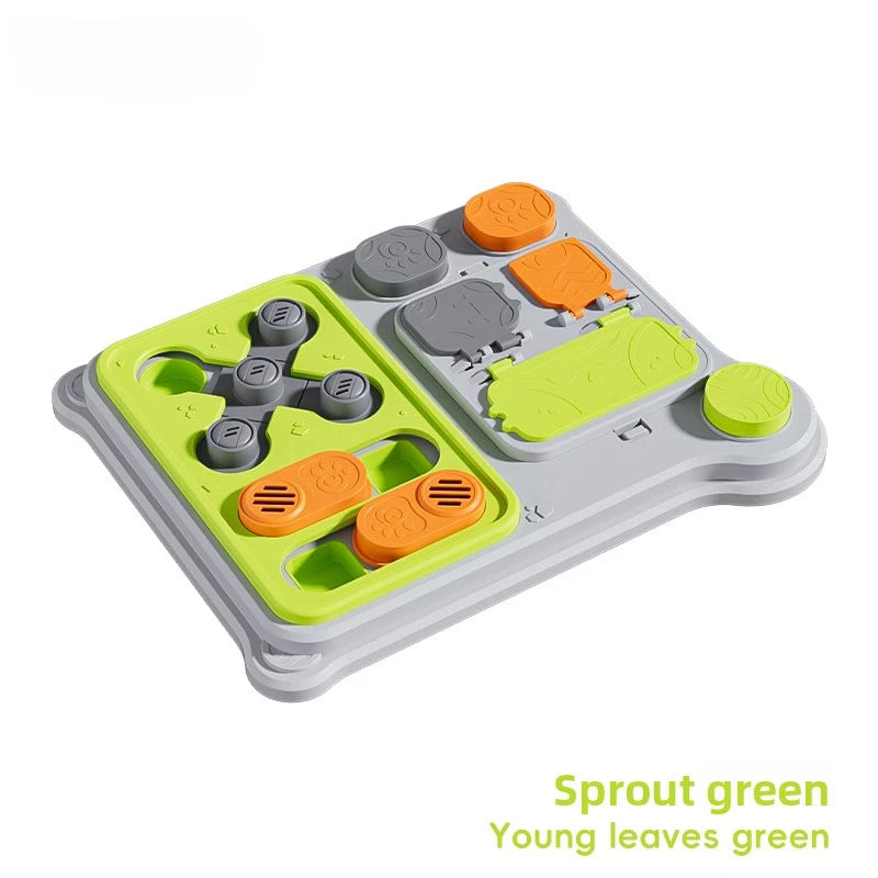 Dog Brain Training Toy & Food Dispenser: Interactive puzzle feeder for small and medium dogs, brand new item.