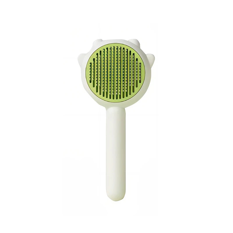 Pet Comb One-Key Hair Removal Cleaning Brush Magic Massage Grooming The Cat Hair Brush Is Easy To Carry And Clean