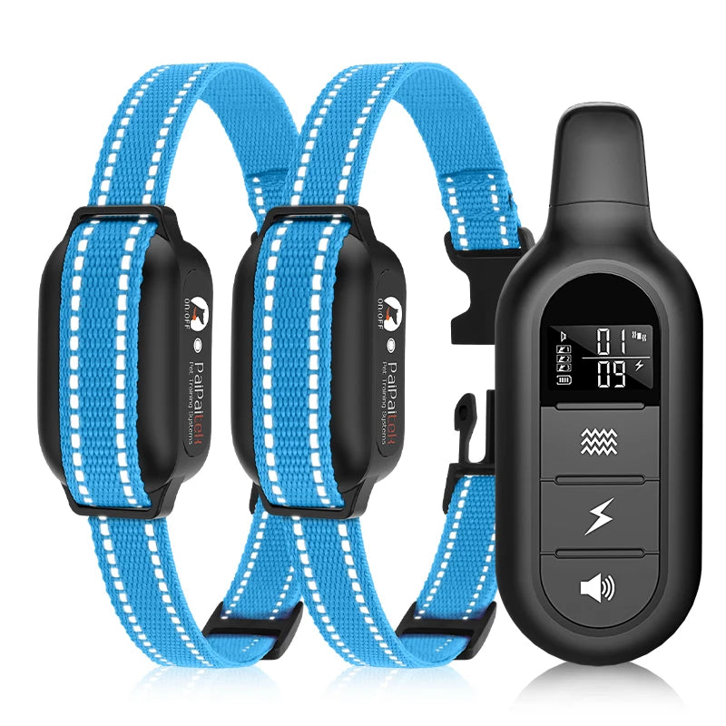 Dog Training Collar with Remote 3300ft Electric Dog Shock Collar for 3 Training Modes Dogs E Collar for Small Medium Large Dogs