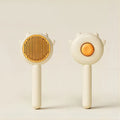 Pet Comb One-Key Hair Removal Cleaning Brush Magic Massage Grooming The Cat Hair Brush Is Easy To Carry And Clean