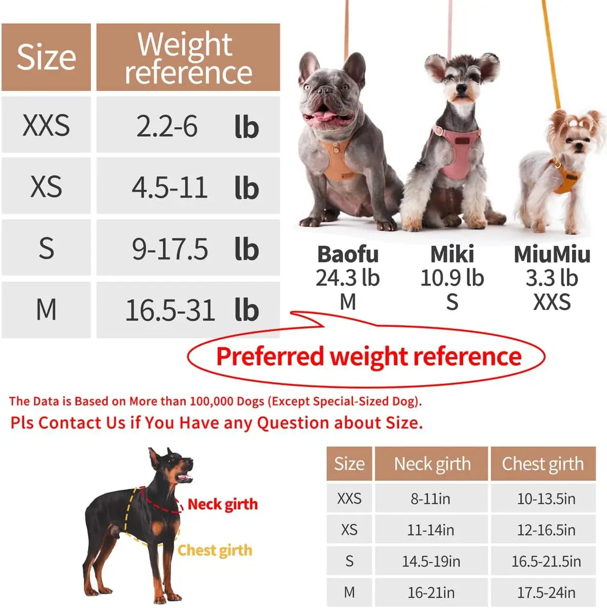 No Pull Dog Harness-Lightweight, Soft Adjustable Small Harness and Multifunction Leash Set for Puppy Small and Medium-Sized Dog